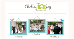 Desktop Screenshot of chelseyjoyphotography.com